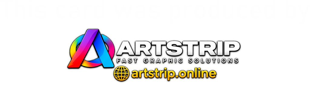 This card was proudly produced by Artstrip
